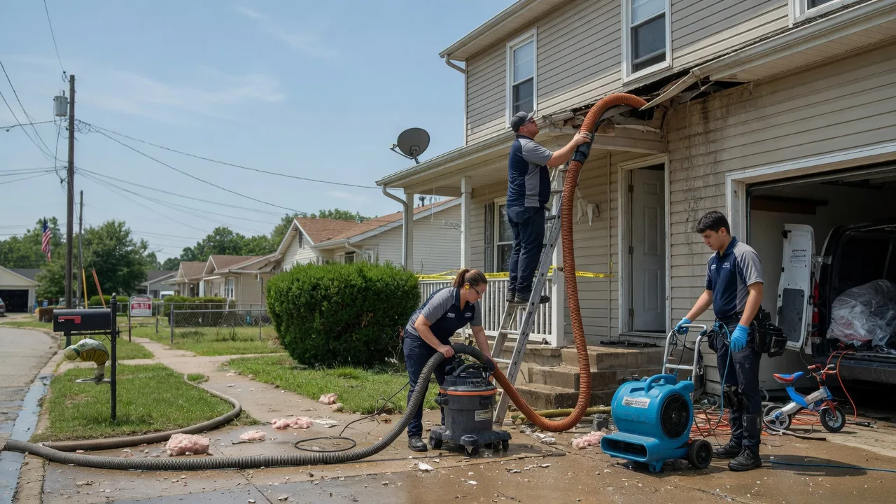 Water Damage Restoration in Roseville, MI near me